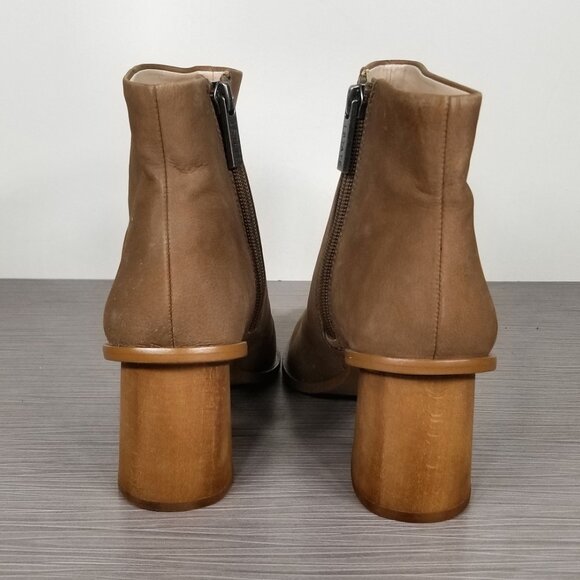 1 State Kelte Pointed Toe Bootie, Tan Leather, Womens Size 6 M / 36.5 - Picture 5 of 13